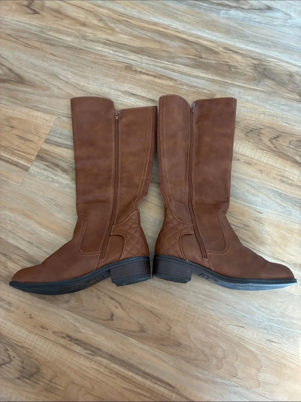 Classic Tall Women's Riding Boots in Brown
